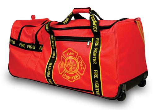 Rolling Gear Bag, Red **Only 1 allowed every 2 years**