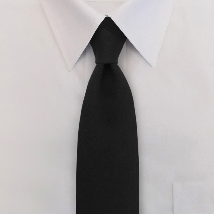 Neck Tie, Standard, Men\'s, Black