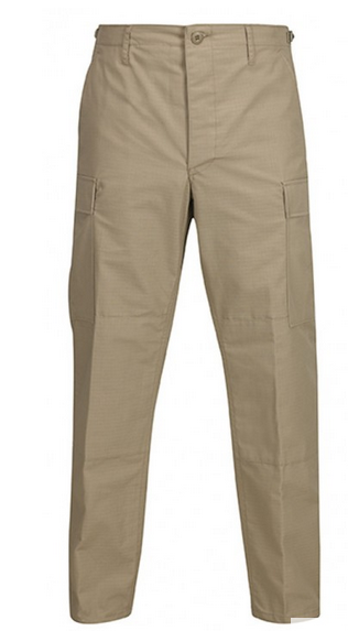 Battle Rip BDU Button Fly Trouser, Khaki, National Disaster Medical System