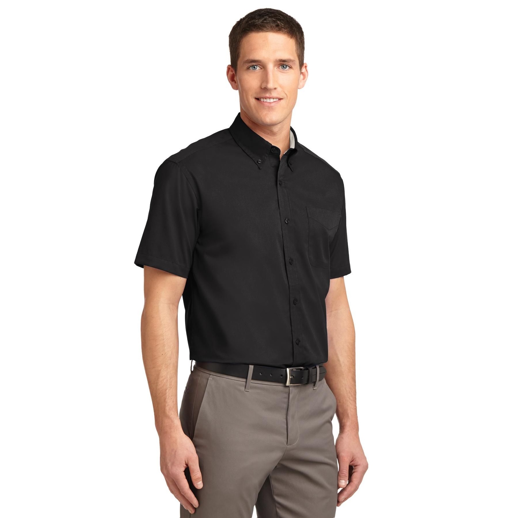 Men's Tall Short Sleeve Easy Care Polo