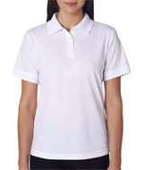 Women's S/S Platinum Performance Pique Polo