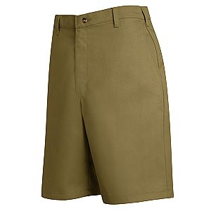 Men's Shorts, Plain Front, 100% cotton