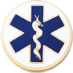 STAR OF LIFE COLLAR BRASS