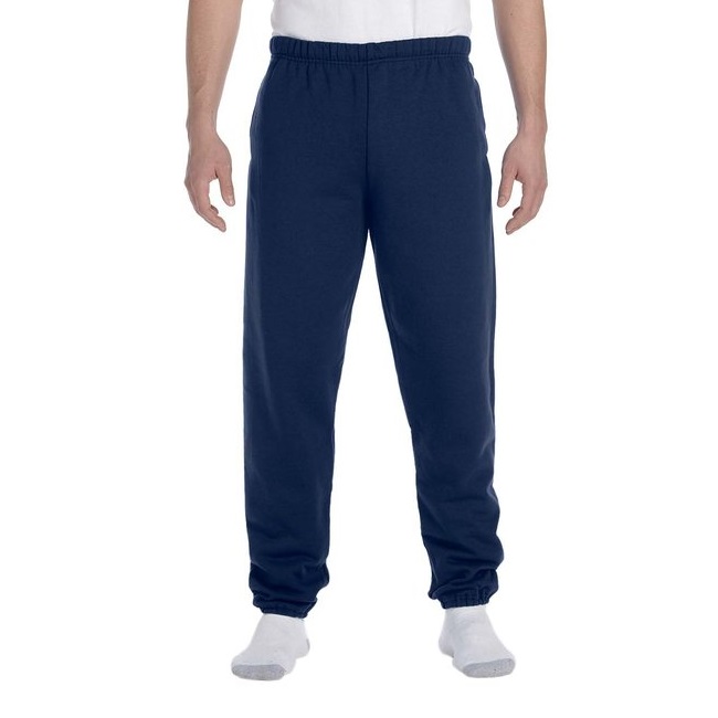 Jerzees Pocketed Sweatpants - Navy