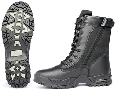 AIR-TAC Zipper Steel Toe Boot