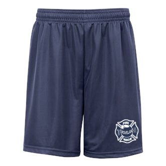 Mesh Short with Pockets, Navy