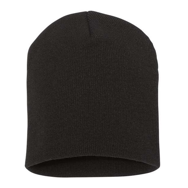 Yupoong Black Knit Cap