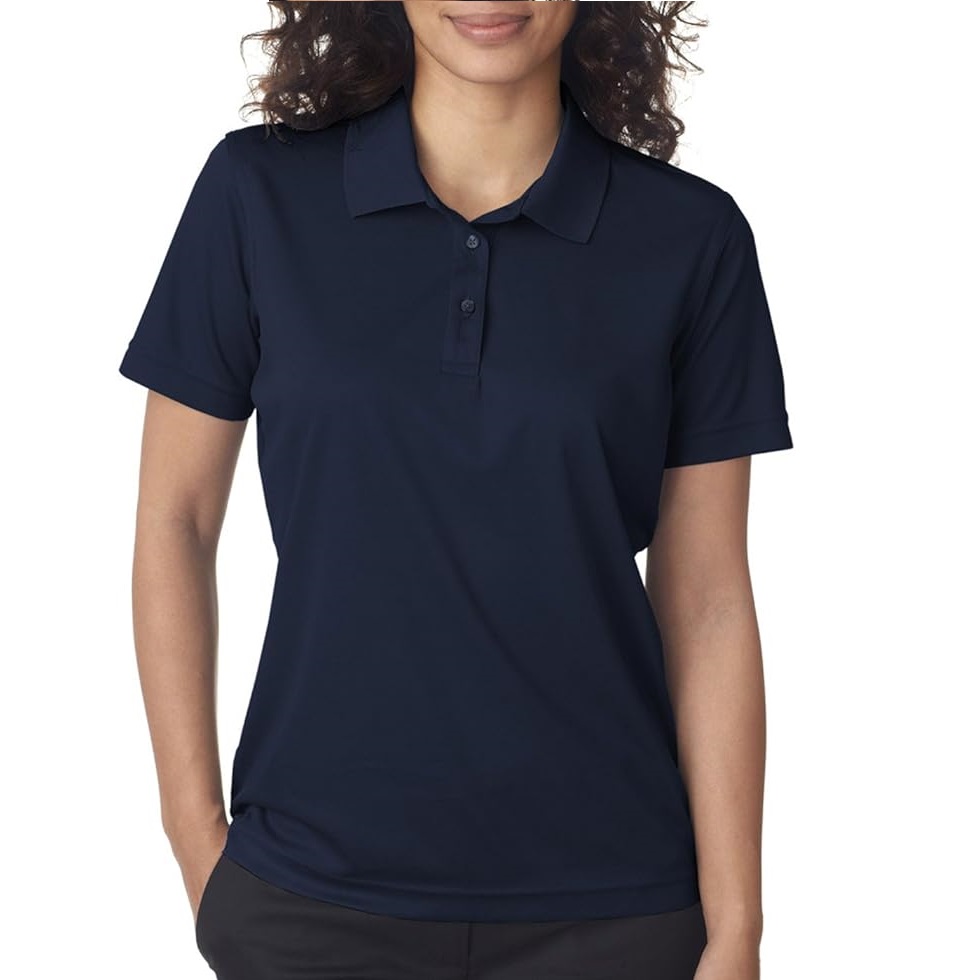 UltraClub® Ladies\' Cool & Dry Mesh Piqué Polo