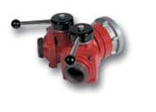 4\" STORZ X (2) 2.5\" GATED HYDRANT WYE