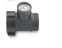 2 1/2 in line pressure gauge