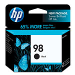 207.72.2011  INK CARTRIDGE HP/98 BLACK (Max Qty 2)