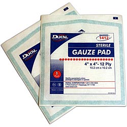 475.27.2004 GAUZE-STERILE 4\"X4\"