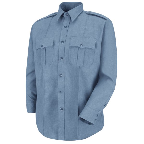 Dress Shirt, Ladies' Long Sleeve, Blue