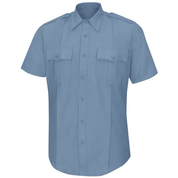 Dress Shirt, Ladies' Short Sleeve, Blue