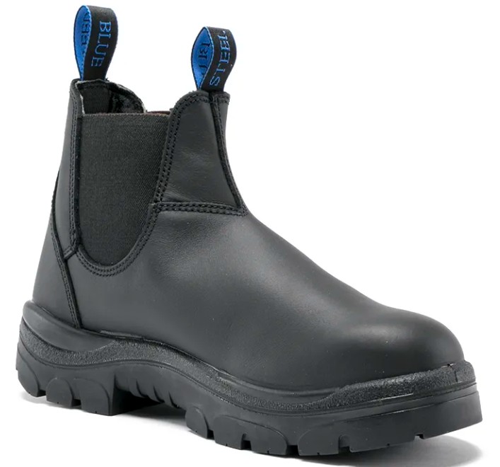 Steel Blue Slip On Boot