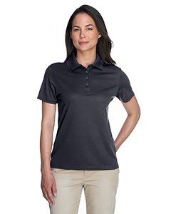 FF/DE Ladies\' Short Sleeve Polo, Charcoal