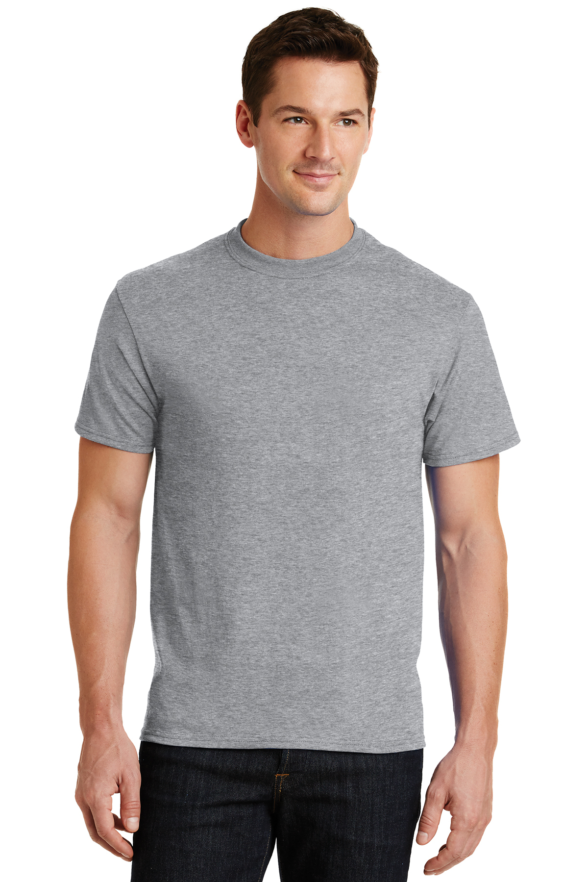 OFFICER Short Sleeve Tee, Athletic Heather