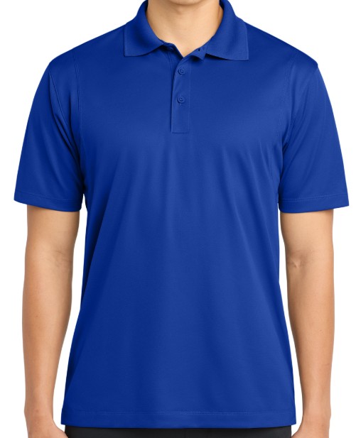 CAPT Men's Short Sleeve Polo, Tall, Royal