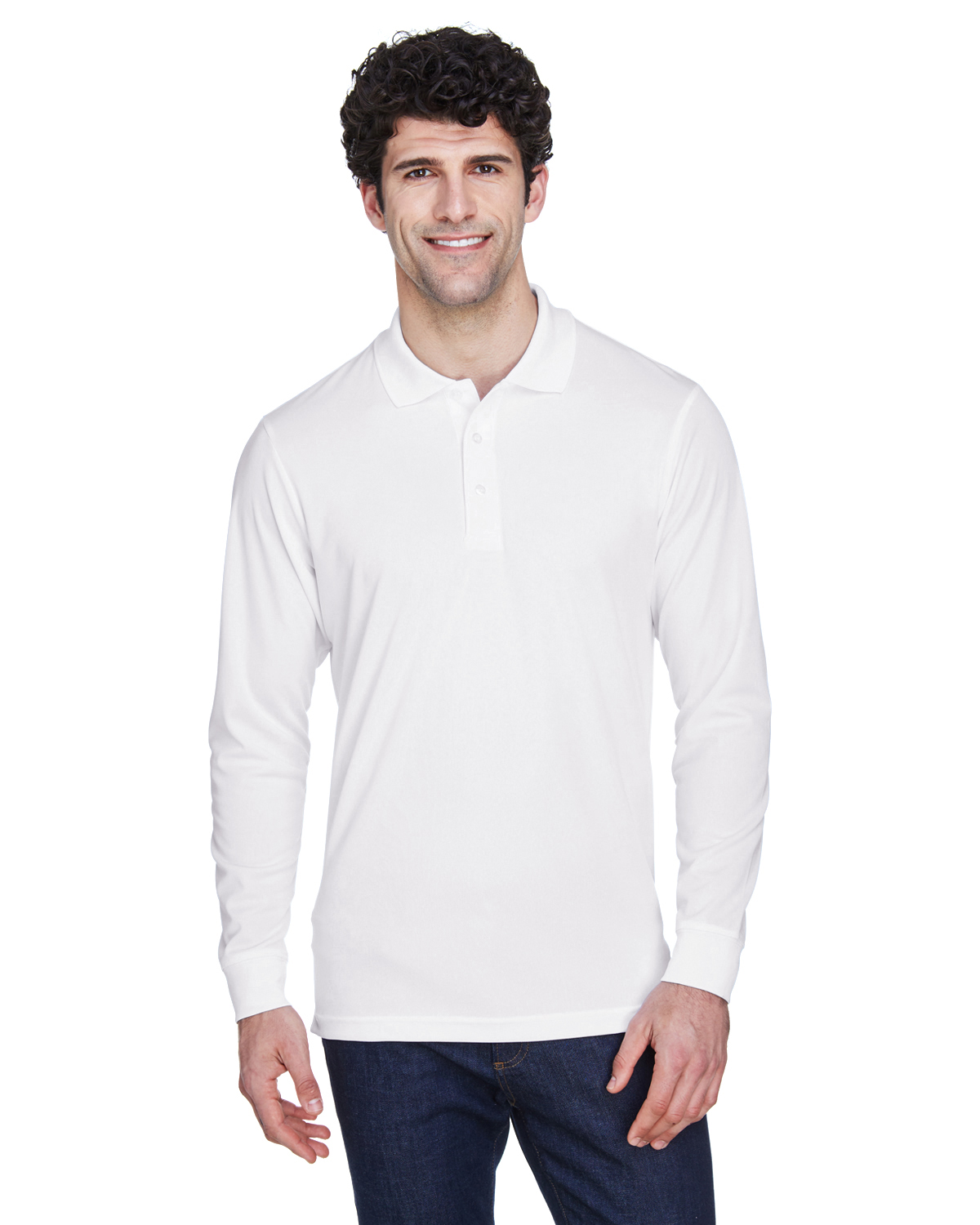 CHIEF Men's Long-Sleeve Polo