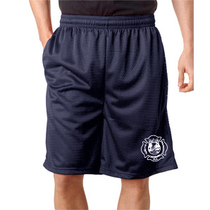 Adult Mesh Shorts With Pockets Navy