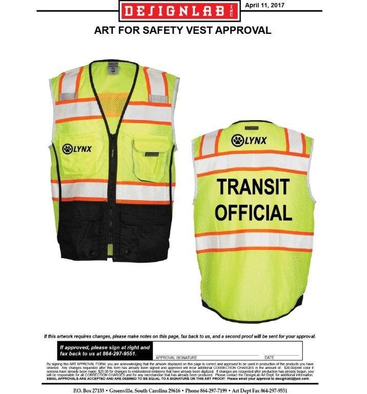 Safety Vest (Supervisor), LYNX