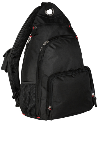 Backpack, Sling, Black