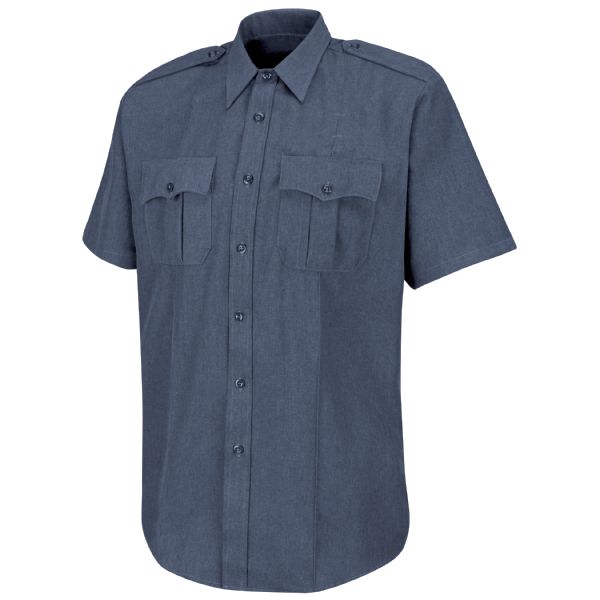 Men's French Blue Deputy Deluxe®Short Sleeve Uniform Shirt