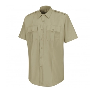Horace Small Men\'s Tan Deputy Deluxe® S/S Uniform