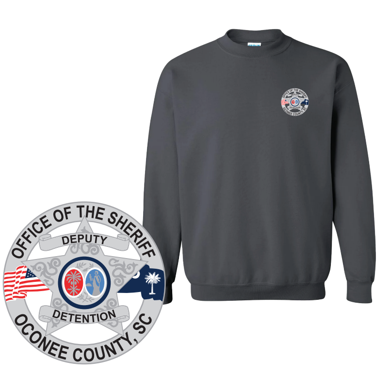 Gildan Heavy Blend™ 50/50 Fleece Crew - Charcoal