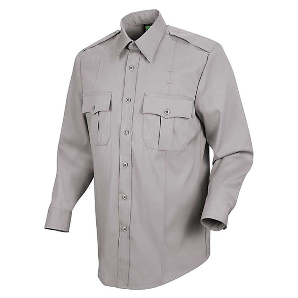 Horace Small Grey Deputy Deluxe L/S Shirt, Men's