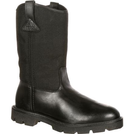 Rocky Men's Warden Pull-On Wellington Duty Boot