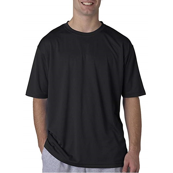 UltraClub Men's Cool & Dry Performance Interlock S/S T-Shirt