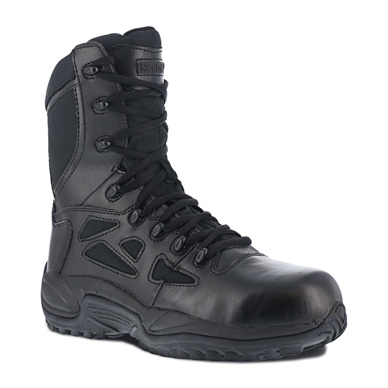 Reebok Men's 8" Stealth Boot with Side Zipper