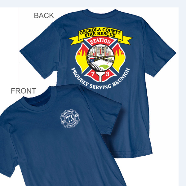 "Off Duty" Tee, Station 73