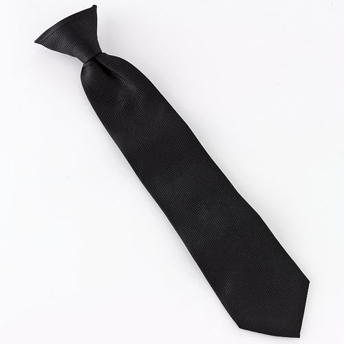 Necktie, Clip-On Black