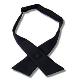 Necktie, Ladies\' Crossover Black