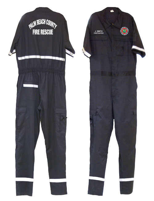 Poly/Cotton EMS Jumpsuit, Palm Beach Fire Rescue [NonAllowance]