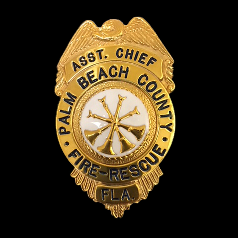 Assistant Fire Chief Badge