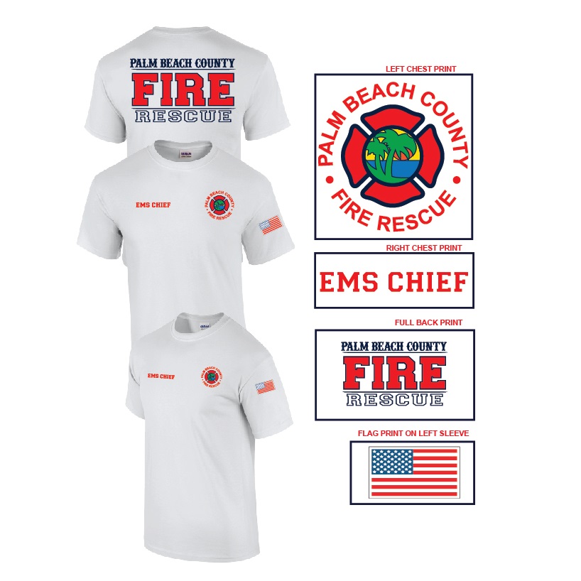 (EMS CHIEF) Officer S/S Tee