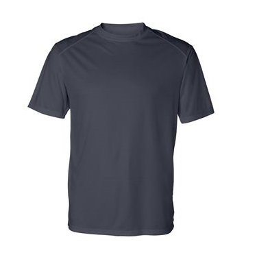 Badger Short Sleeve Polyester T-Shirt, Navy, Palm Coast Fire