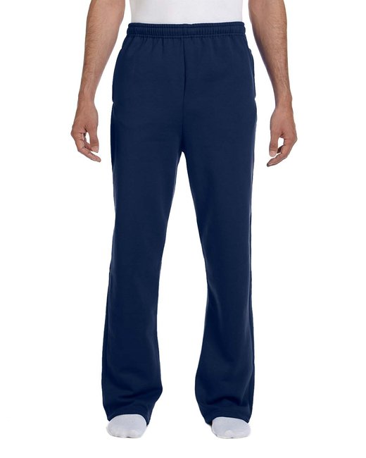 Sweatpants With Pockets, Open bottom, Navy