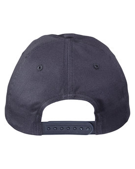 Unstructured 6-Panel Snap Back Cap, Navy