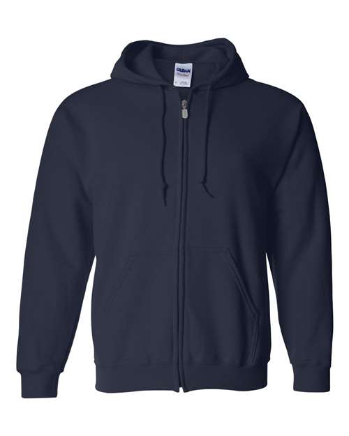 Full Zip Hooded Sweatshirt, Navy