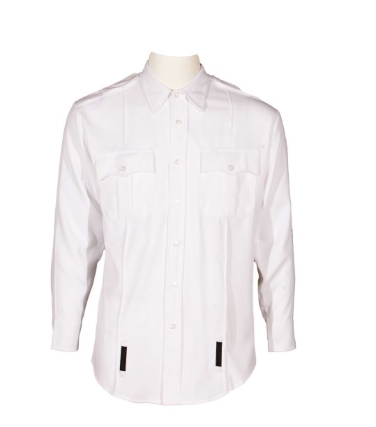 Men's Long Sleeve Dress Shirt, White