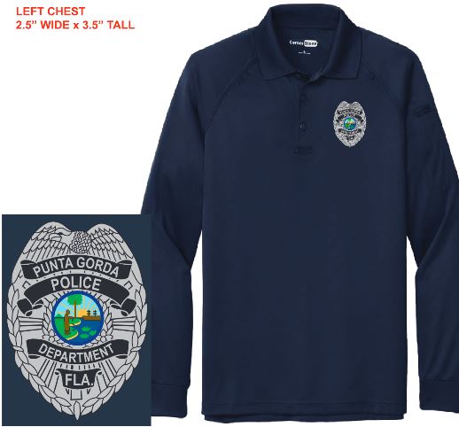 Department Polo (Men\'s Long Sleeve)