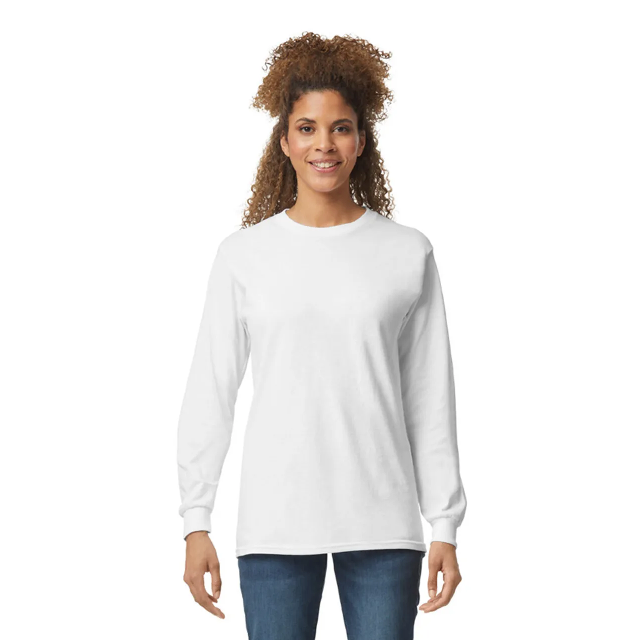 G2400 Adult L/S 100% Cotton T-Shirt