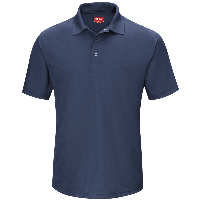 SK74 S/S Men's Performance Knit® Gripper-Front Polo
