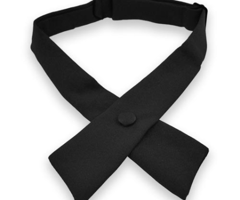 Crossed Tie, Navy