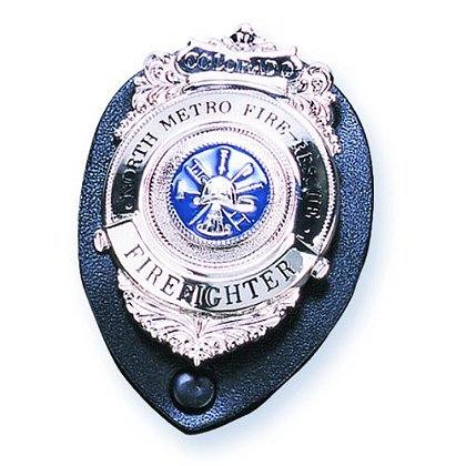 Snap Closure Clip-On Badge Holder