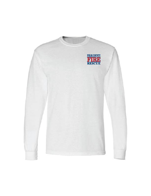 Tee, White Long Sleeve (Dep Chiefs and above Only)